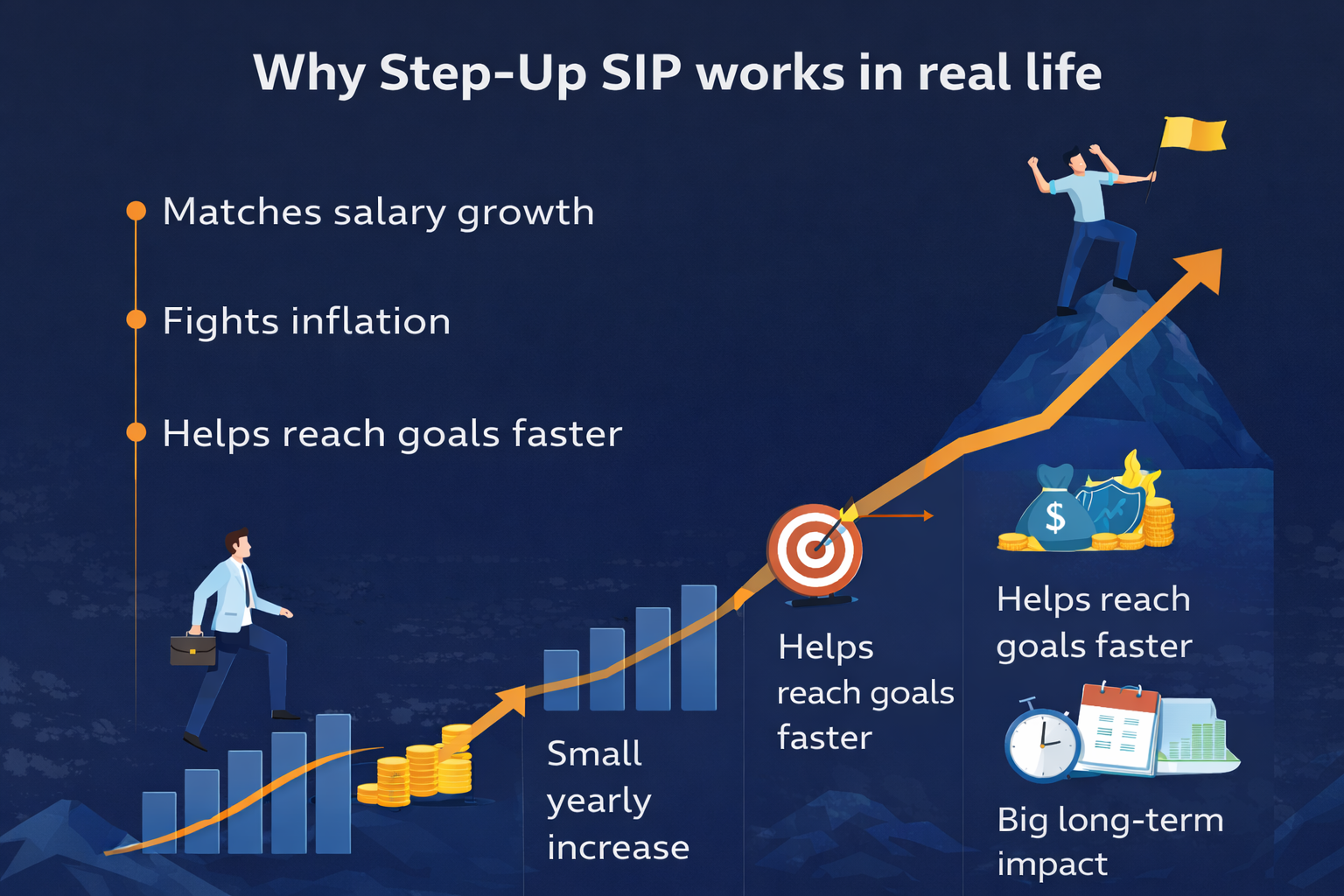 Step-up SIP_ a visual journey to financial growth